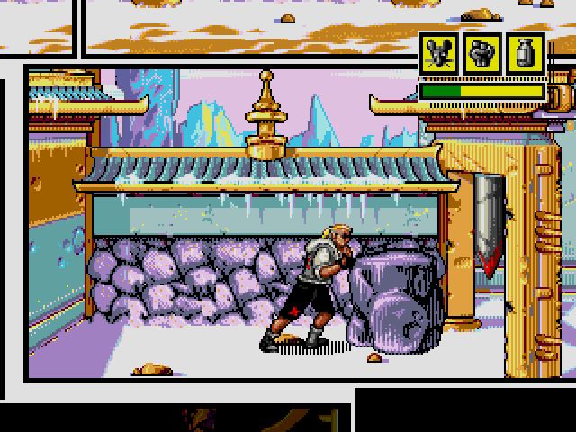 Comix Zone screenshot - Episode 2: Welcome to the Temple  Page 1